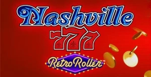 logo nashville 777, retro roller