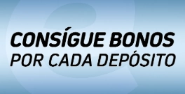 consigue bonos por cada  deposito